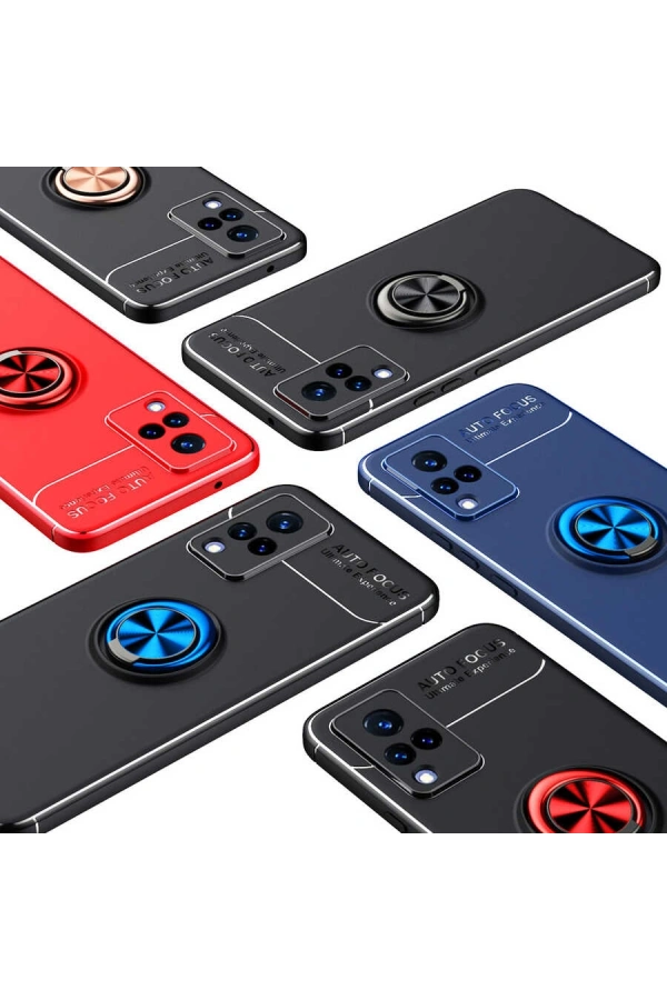 Vivo V21 Kılıf Zore Ravel Silikon Kapak