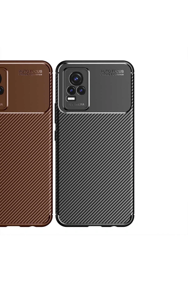Vivo V21E Kılıf Zore Negro Silikon Kapak