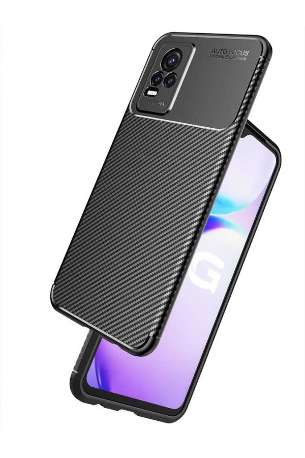 Vivo V21E Kılıf Zore Negro Silikon Kapak