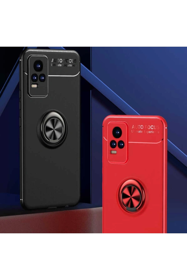 Vivo V21E Kılıf Zore Ravel Silikon Kapak