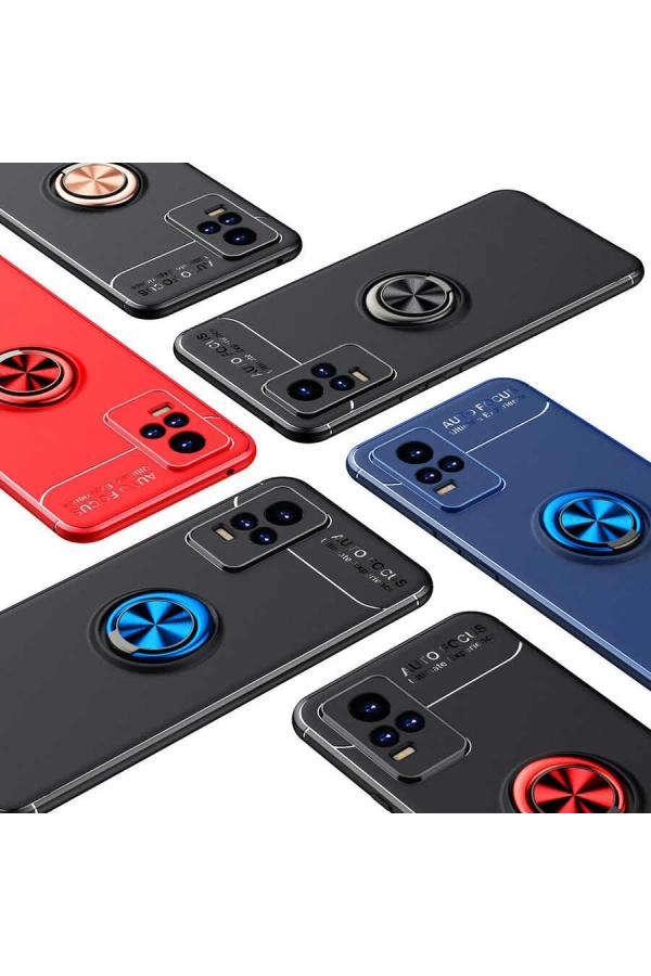Vivo V21E Kılıf Zore Ravel Silikon Kapak