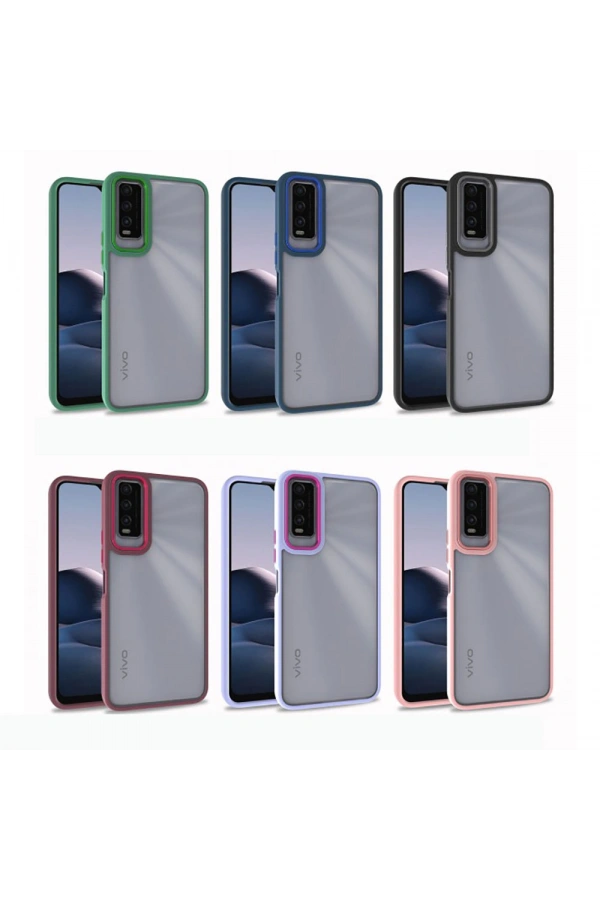 Vivo Y11S Kılıf Zore Flora Kapak