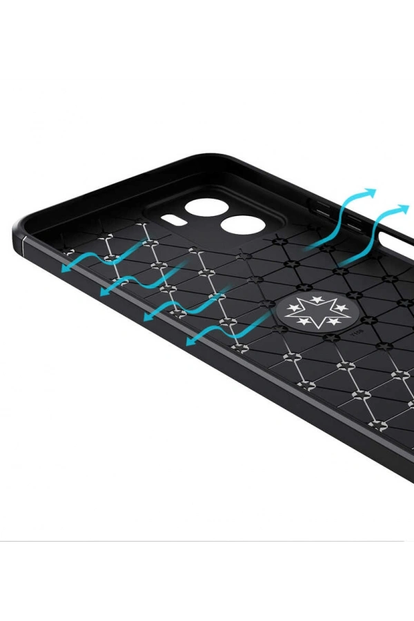 Vivo Y15S Kılıf Zore Ravel Silikon Kapak
