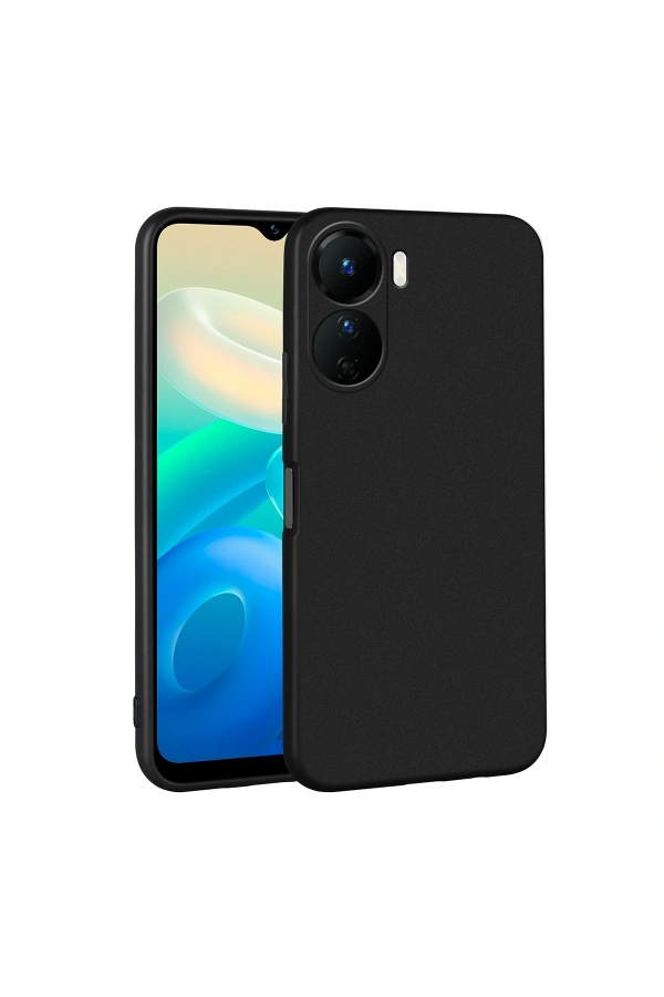 Vivo Y16 Kılıf Zore Premier Silikon Kapak