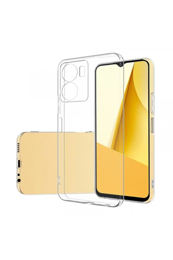 Vivo Y16 Kılıf Zore Süper Silikon Kapak