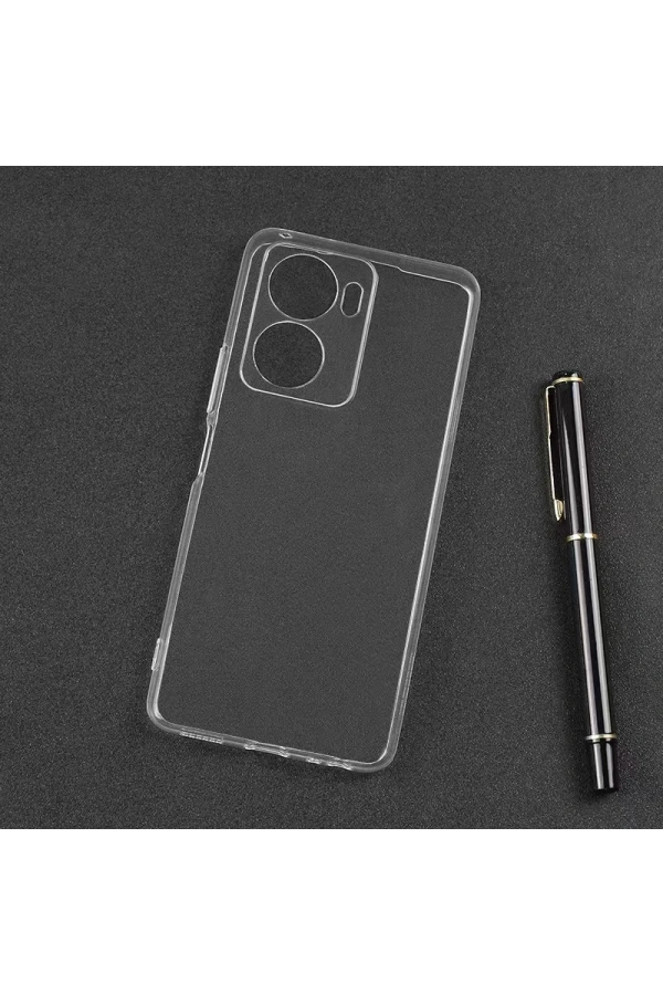 Vivo Y16 Kılıf Zore Süper Silikon Kapak