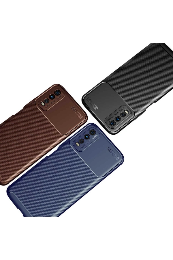 Vivo Y20 Kılıf Zore Negro Silikon Kapak