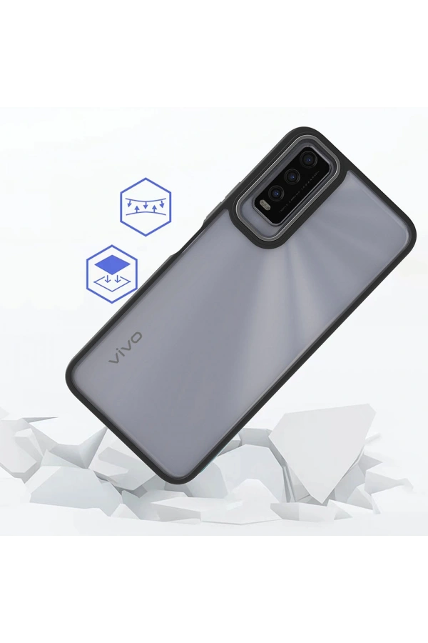 Vivo Y20S Kılıf Zore Flora Kapak