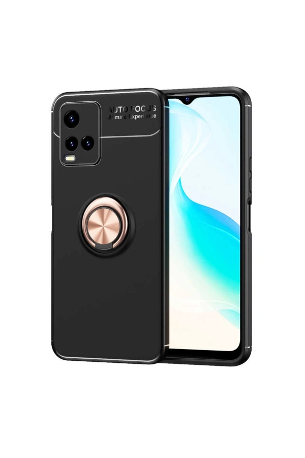 Vivo Y21S Kılıf Zore Ravel Silikon Kapak