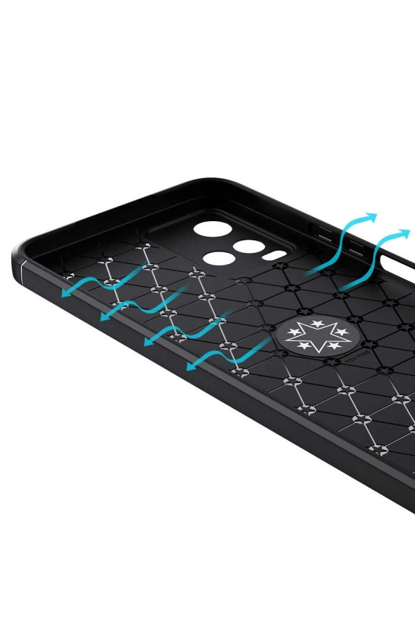 Vivo Y21S Kılıf Zore Ravel Silikon Kapak