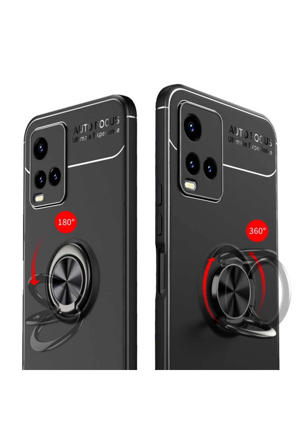Vivo Y21S Kılıf Zore Ravel Silikon Kapak