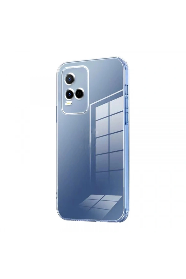 Vivo Y21S Kılıf Zore Süper Silikon Kapak