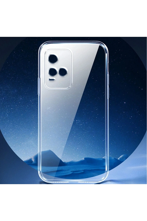Vivo Y21S Kılıf Zore Süper Silikon Kapak