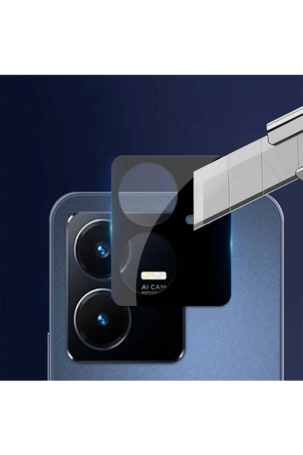 Vivo Y22 Zore 3D Kamera Camı