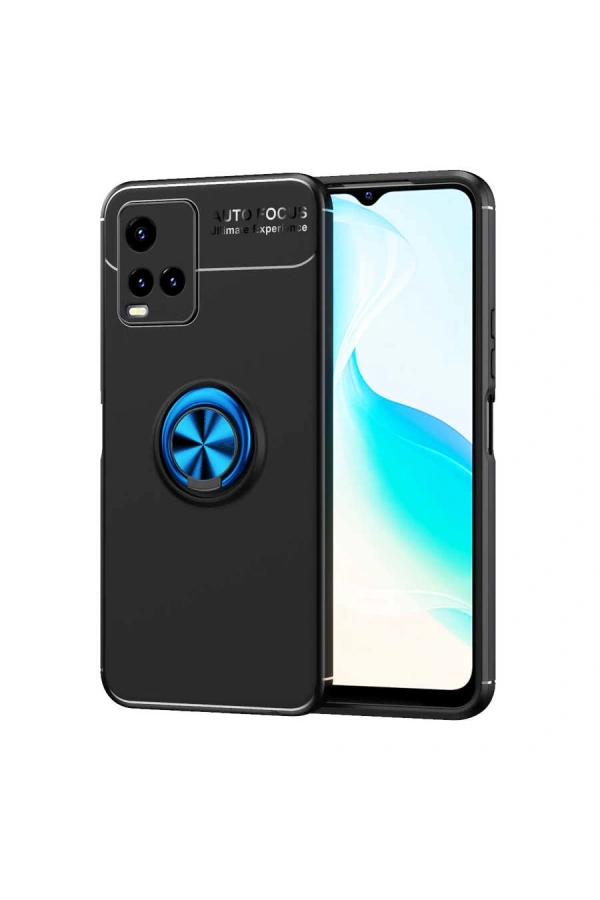 Vivo Y32 Kılıf Zore Ravel Silikon Kapak