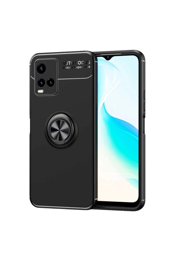 Vivo Y33S Kılıf Zore Ravel Silikon Kapak