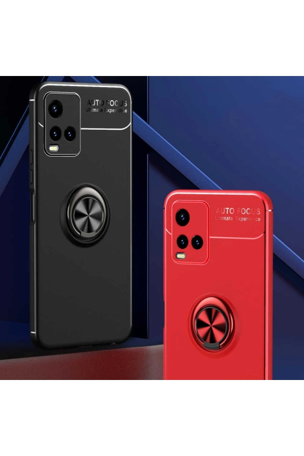 Vivo Y33S Kılıf Zore Ravel Silikon Kapak