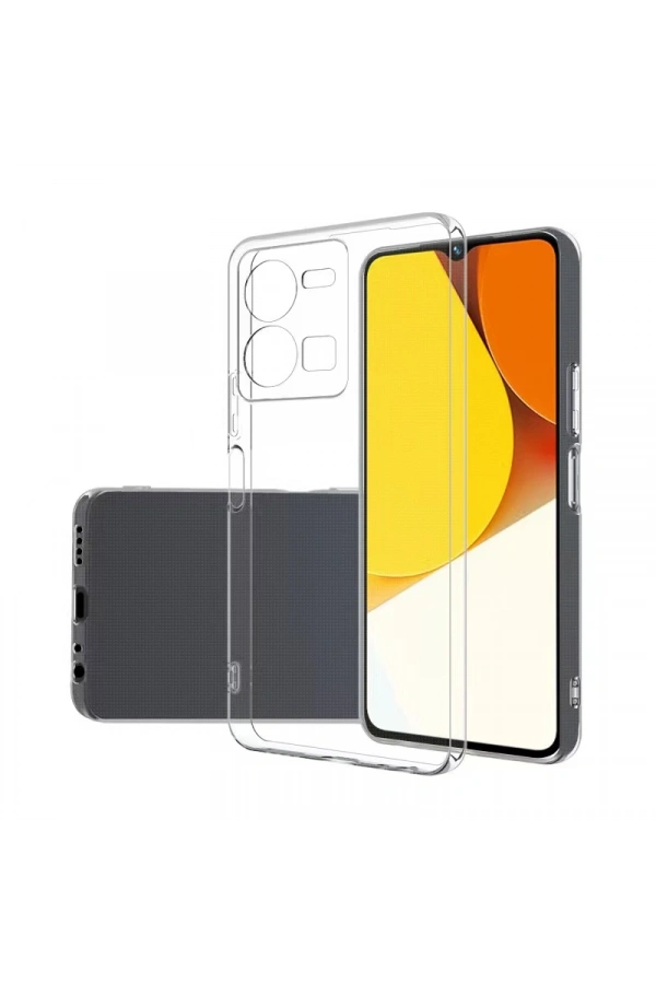 Vivo Y35 Kılıf Zore Süper Silikon Kapak