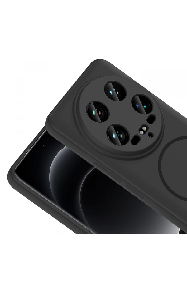 Xiaomi 14 Ultra Kılıf M-safe Şarj Özellikli Zore Meta Kapak