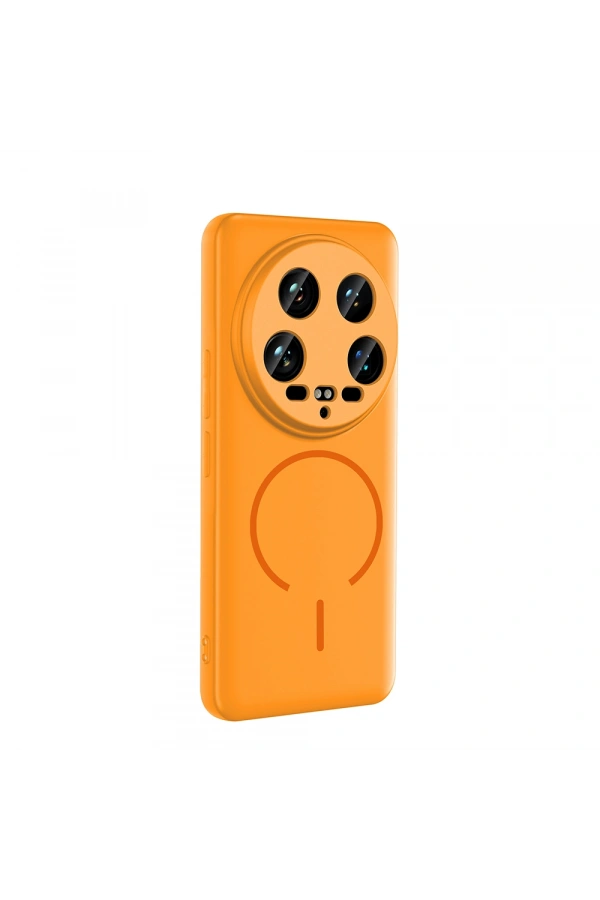 Xiaomi 14 Ultra Kılıf M-safe Şarj Özellikli Zore Meta Kapak