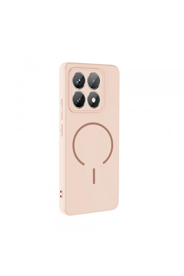 Xiaomi 14T Kılıf M-safe Şarj Özellikli Zore Meta Kapak