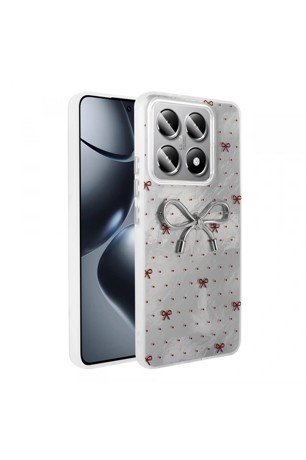 Xiaomi 14T Pro Kılıf Kamera Korumalı Figürlü Zore Ponti Silikon Kapak