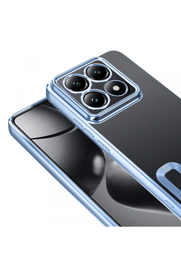 Xiaomi 14T Pro Kılıf Kamera Korumalı Logo Gösteren Zore Omega Kapak