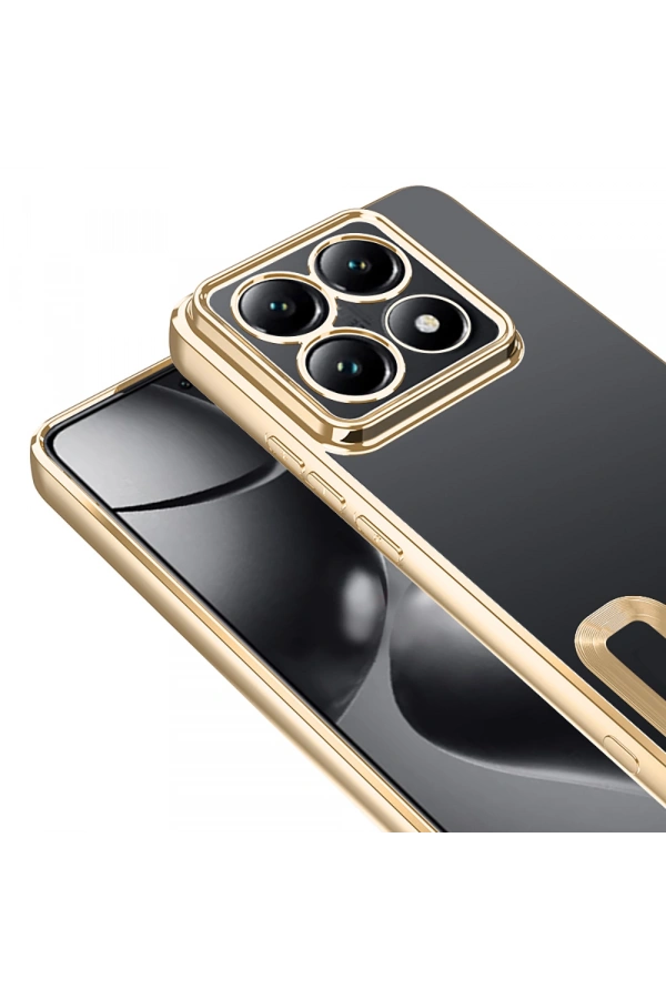 Xiaomi 14T Pro Kılıf Kamera Korumalı Logo Gösteren Zore Omega Kapak