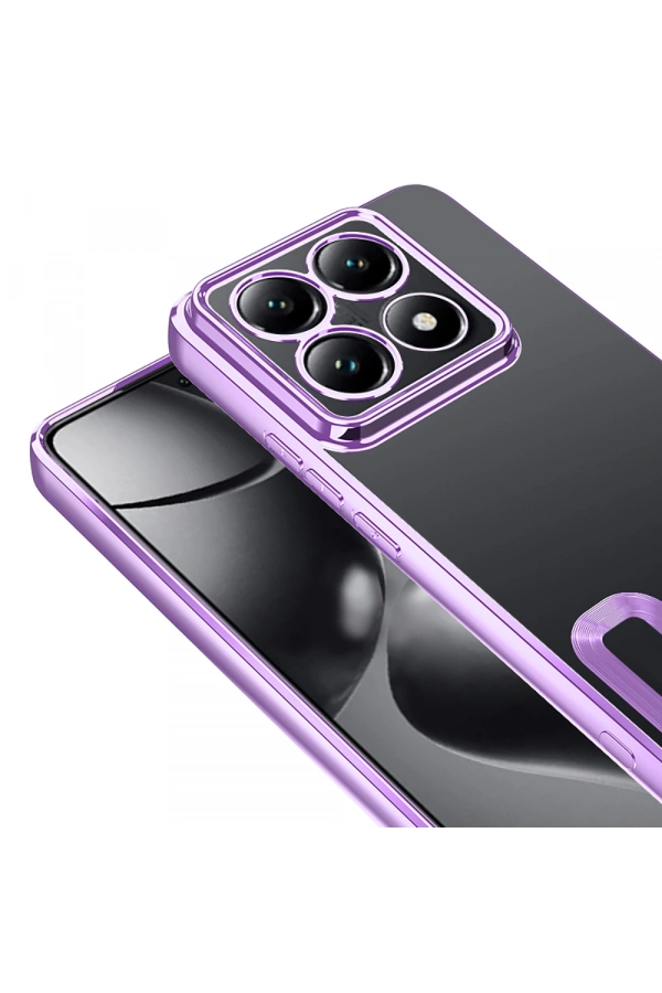 Xiaomi 14T Pro Kılıf Kamera Korumalı Logo Gösteren Zore Omega Kapak