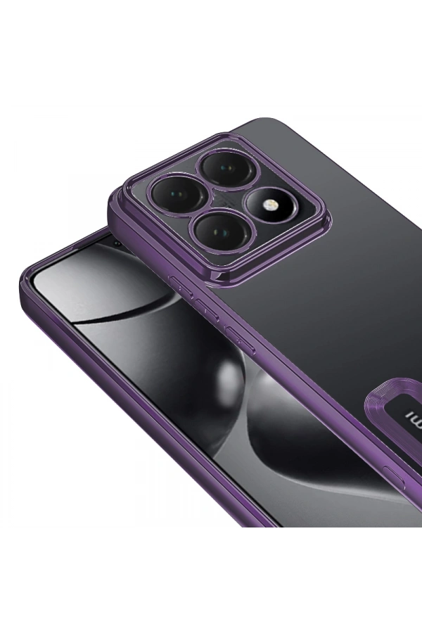 Xiaomi 14T Pro Kılıf Kamera Korumalı Logo Gösteren Zore Omega Kapak