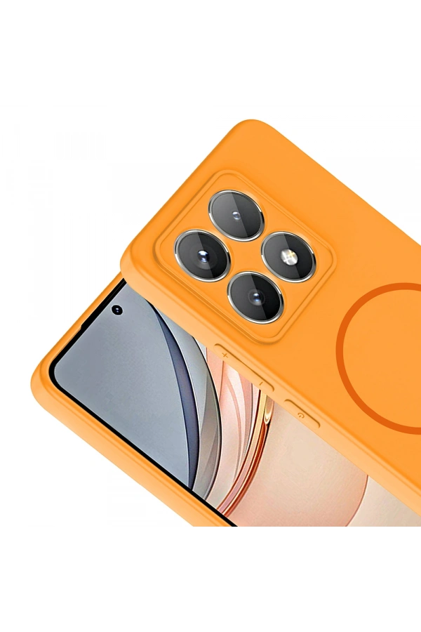 Xiaomi 14T Pro Kılıf M-safe Şarj Özellikli Zore Meta Kapak