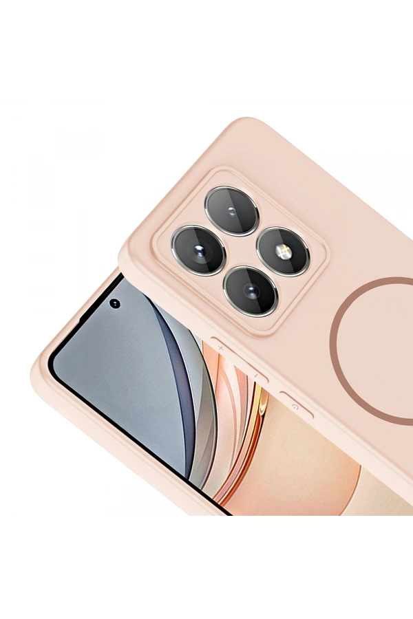 Xiaomi 14T Pro Kılıf M-safe Şarj Özellikli Zore Meta Kapak