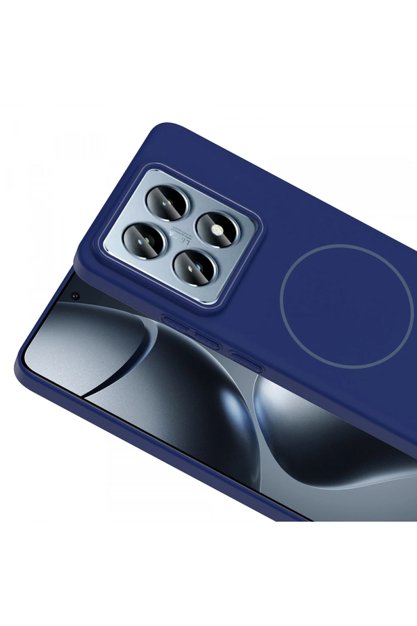 Xiaomi 14T Pro Kılıf M-safe Şarj Özellikli Zore Ruby Sert Kapak