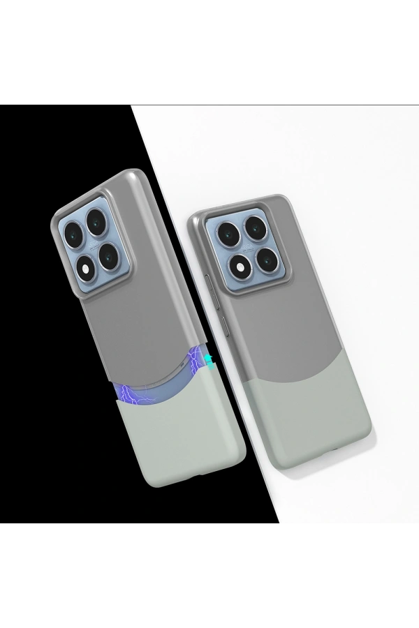 Xiaomi 14T Pro Kılıf Mıknatıslı Zore Duble Kapak
