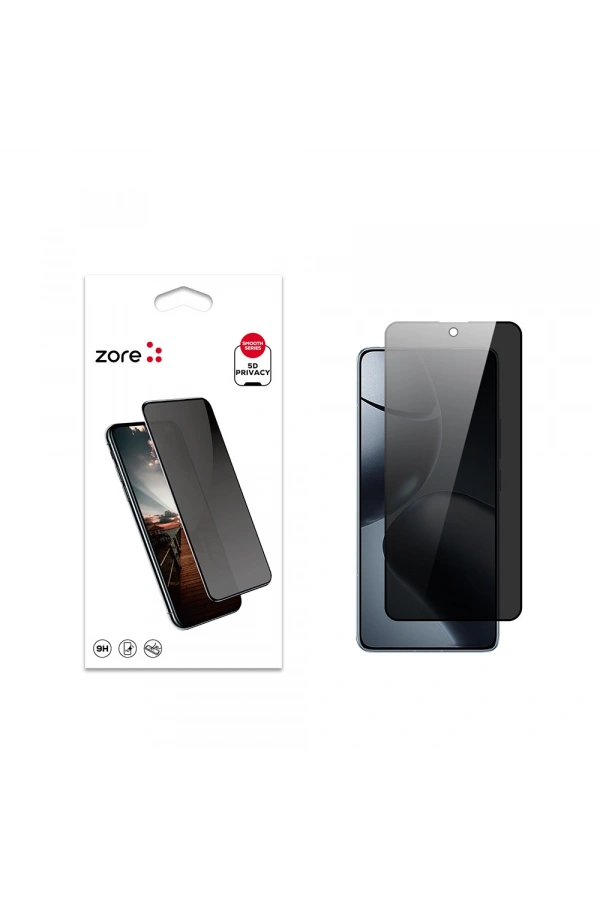 Xiaomi 14T Pro Zore New 5D Privacy Temperli Ekran Koruyucu