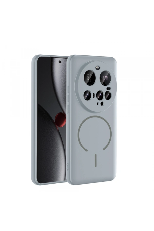 Xiaomi 15 Ultra Kılıf M-safe Şarj Özellikli Zore Meta Kapak