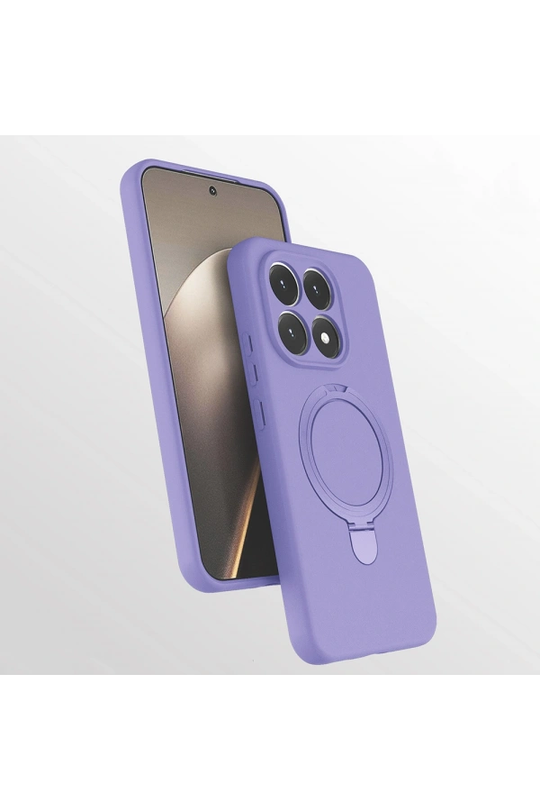 Xiaomi 15T Kılıf M-safe Şarj Özellikli Standlı Zore Samara Kapak