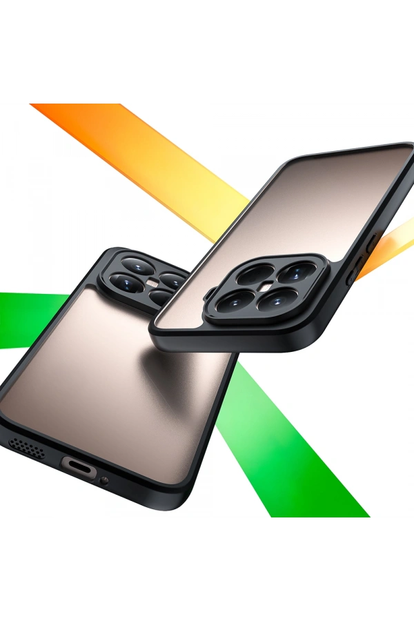 Xiaomi 15T Pro Kılıf Kamera Korumalı Şeffaf Arka Yüzey Zore New Roll Kapak