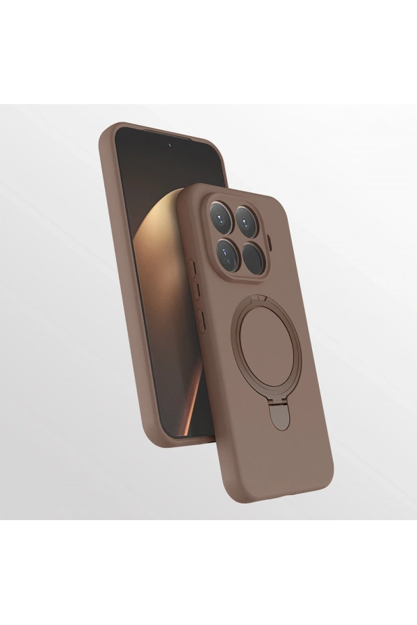 Xiaomi 15T Pro Kılıf M-safe Şarj Özellikli Standlı Zore Samara Kapak