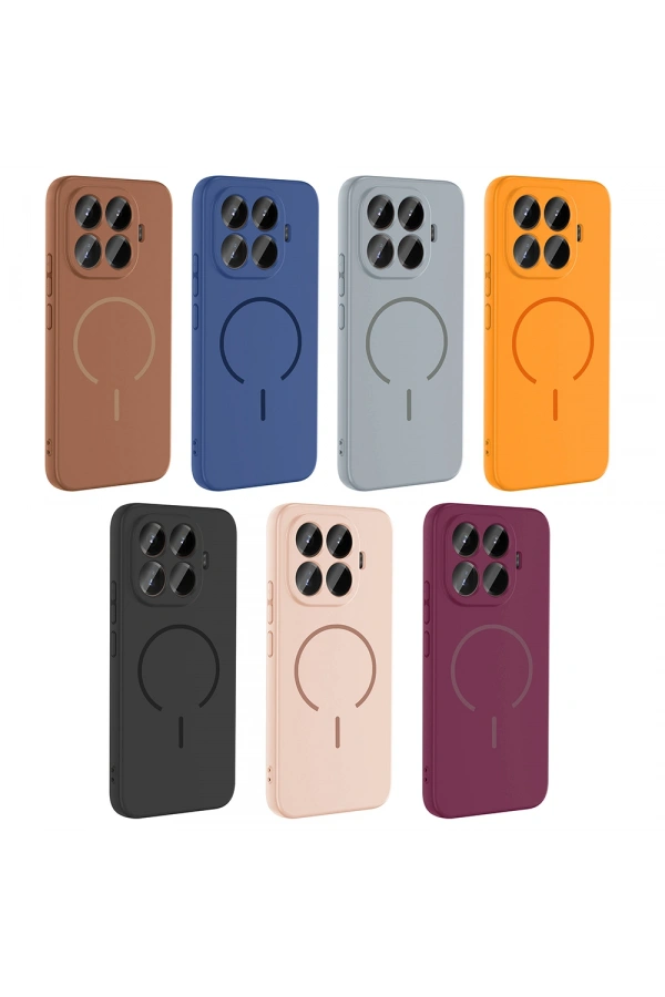 Xiaomi 15T Pro Kılıf M-safe Şarj Özellikli Zore Meta Kapak