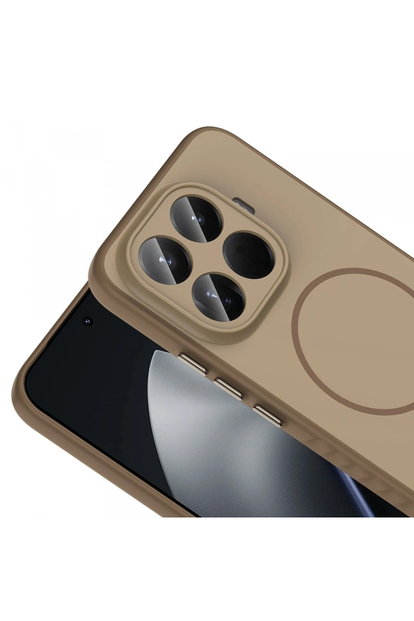 Xiaomi 15T Pro Kılıf M-safe Şarj Özellikli Zore Tea Kapak