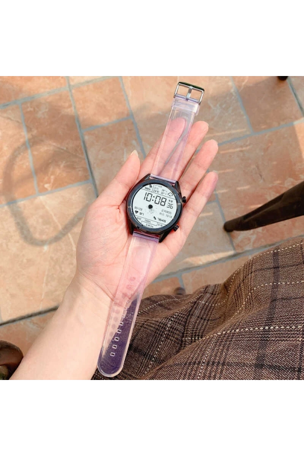 Xiaomi Amazfit Pace KRD-13 Şeffaf Silikon Kordon