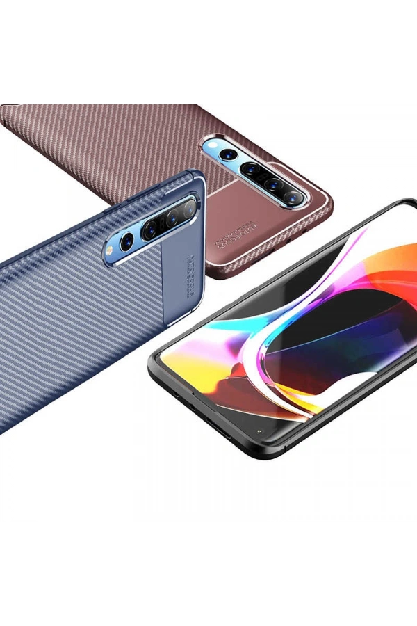 Xiaomi Mi 10 Kılıf Zore Negro Silikon Kapak