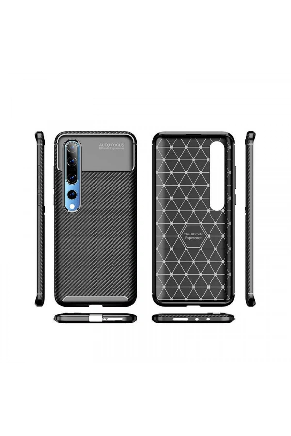 Xiaomi Mi 10 Kılıf Zore Negro Silikon Kapak