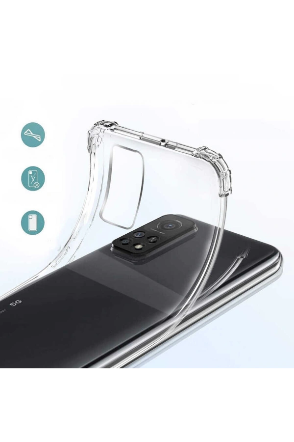 Xiaomi Mi 10T 5G Kılıf Zore Nitro Anti Shock Silikon