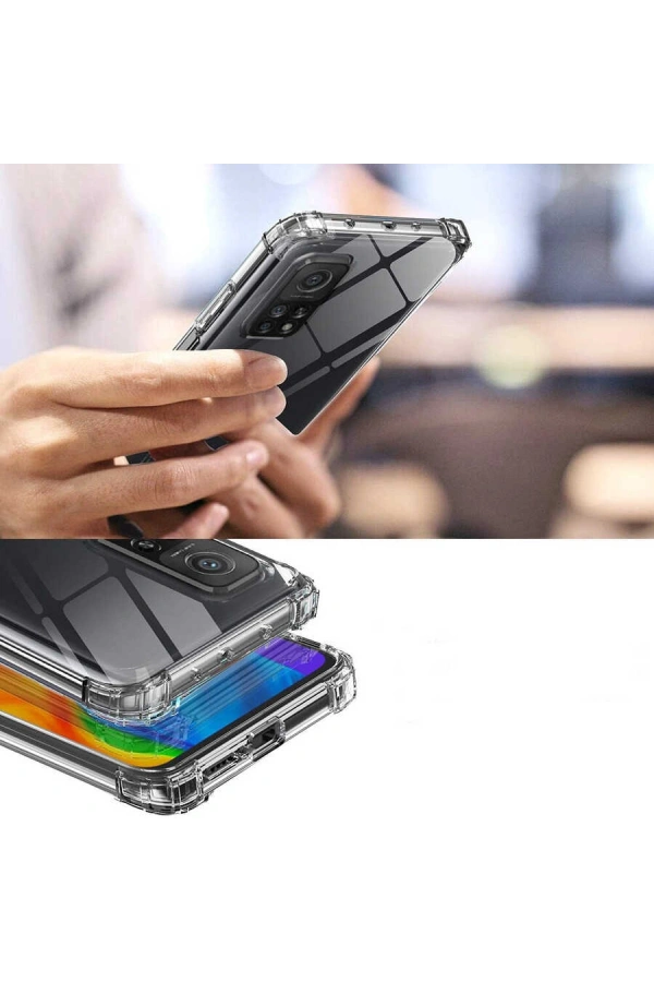 Xiaomi Mi 10T 5G Kılıf Zore Nitro Anti Shock Silikon
