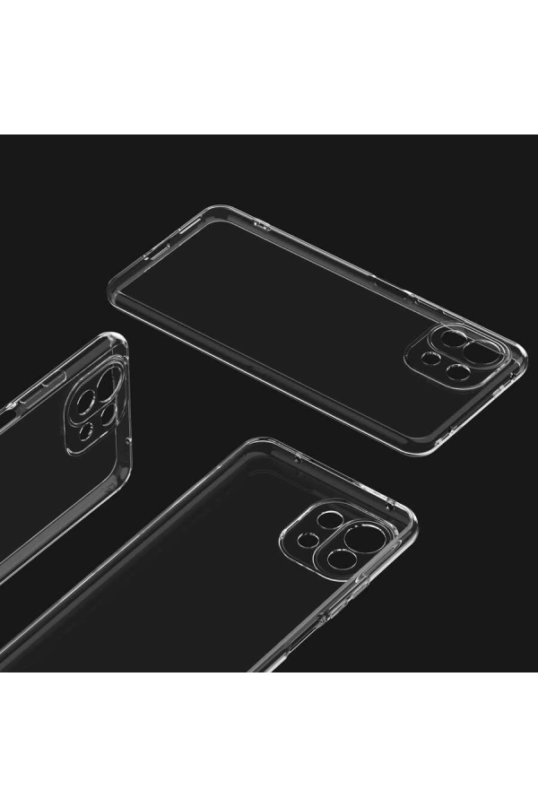Xiaomi Mi 11 Kılıf Zore Kamera Korumalı Süper Silikon Kapak