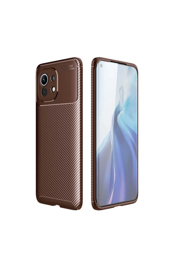 Xiaomi Mi 11 Kılıf Zore Negro Silikon Kapak