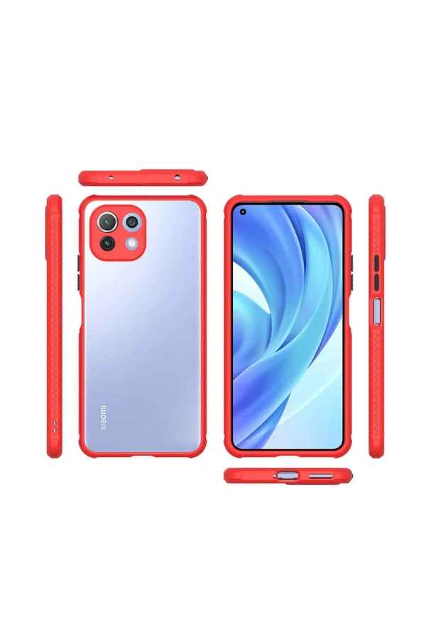 Xiaomi Mi 11 Lite Kılıf ​​Zore Kaff Kapak