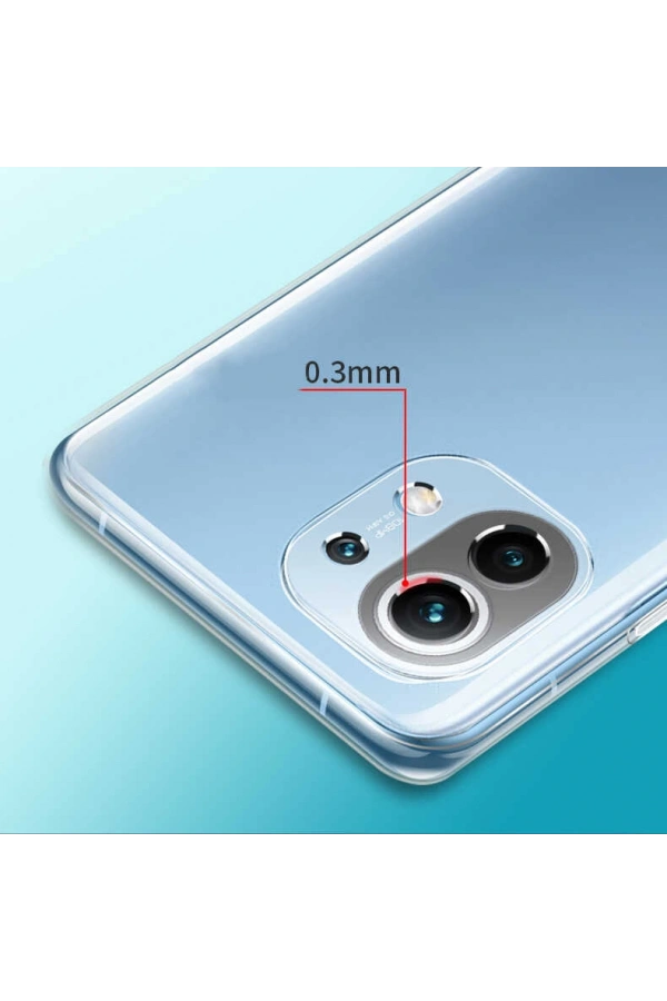 Xiaomi Mi 11 Lite Kılıf Zore Kamera Korumalı Süper Silikon Kapak